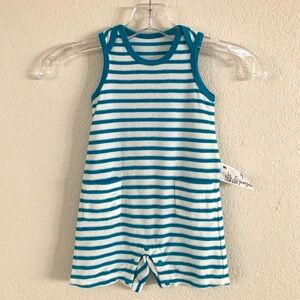 Uniqlo Baby (12-18 mths) Stripe terry sleeveless Shortall